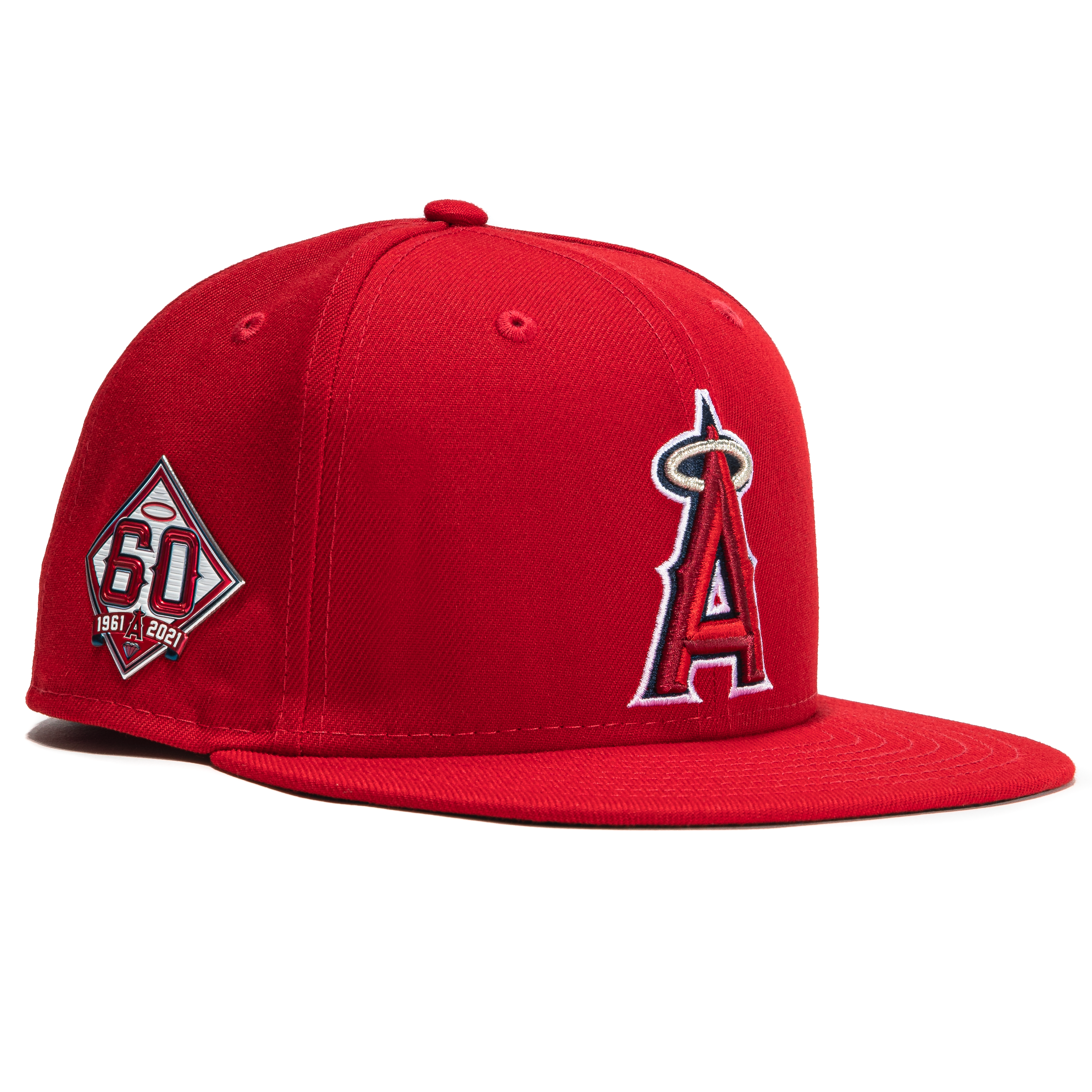 angels fitted hats with patches