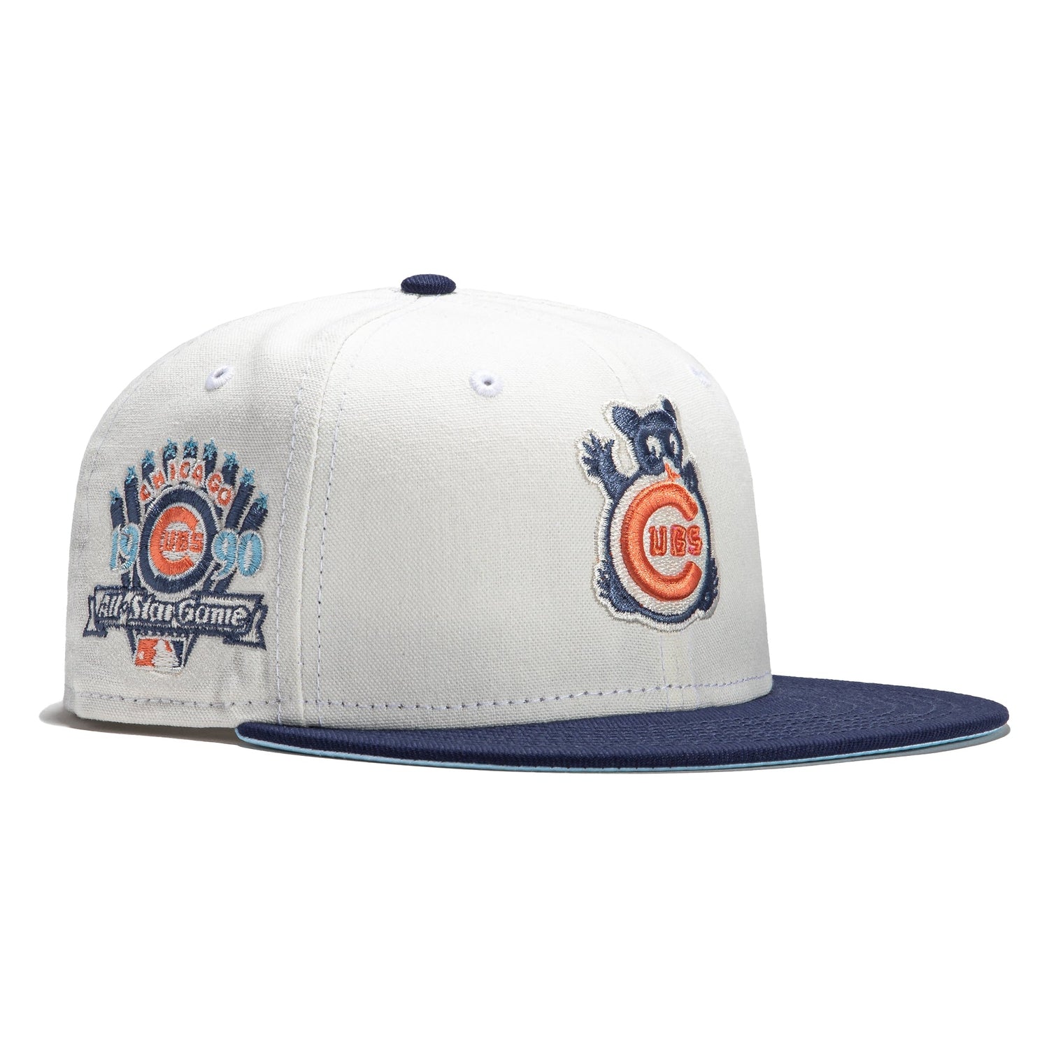 崎山翼ニューエラChicago Cubs 59FIFTY Blue Jewel-