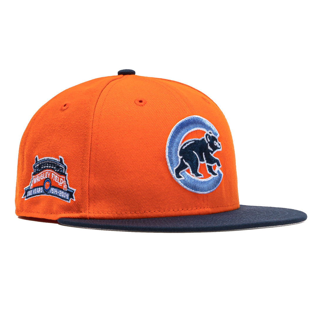 New Era 59Fifty Orange Crush Chicago Cubs Wrigley Field Patch Alternat – Hat  Club