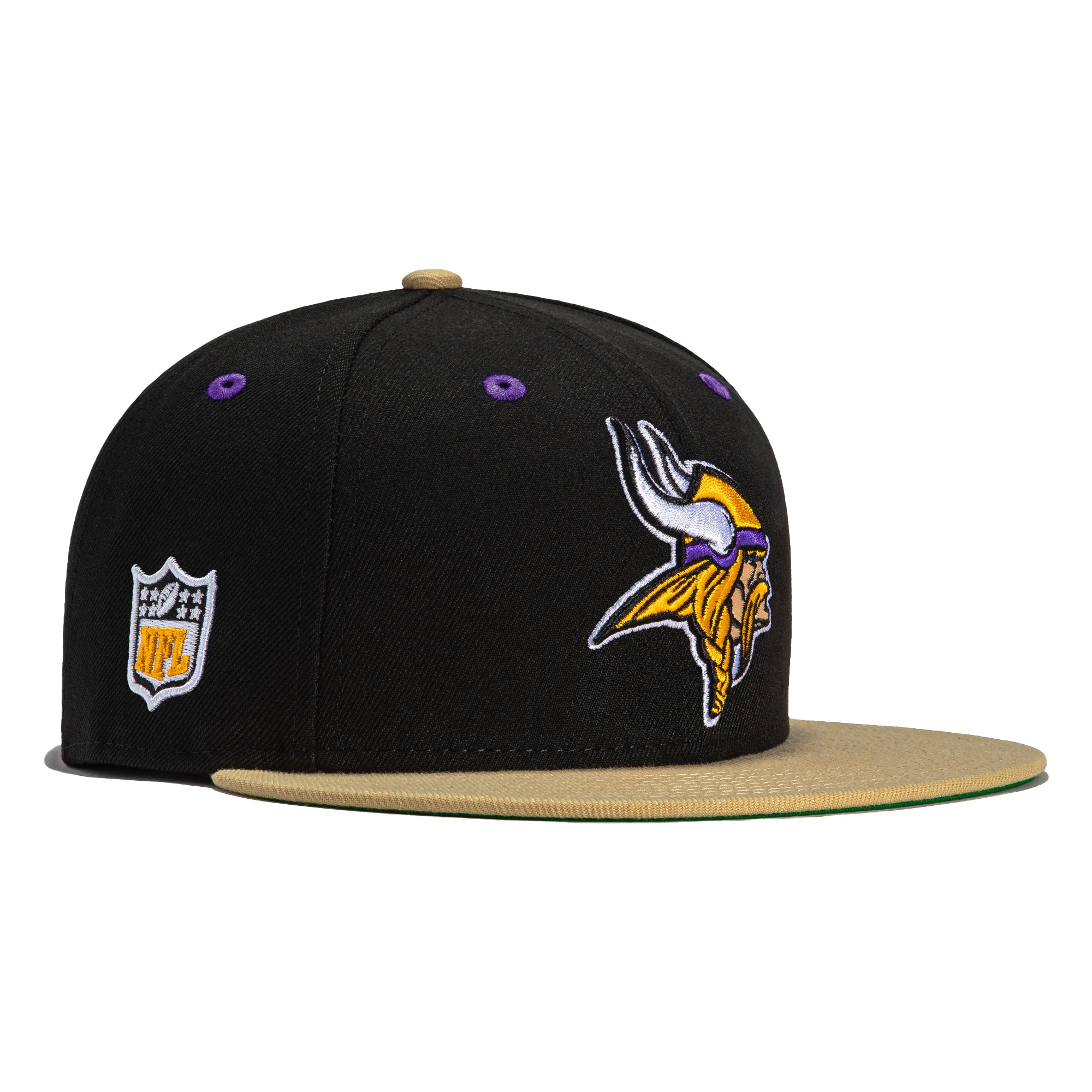 New Era 59Fifty Big Easy Minnesota Vikings Hat - Black, Tan – Hat Club