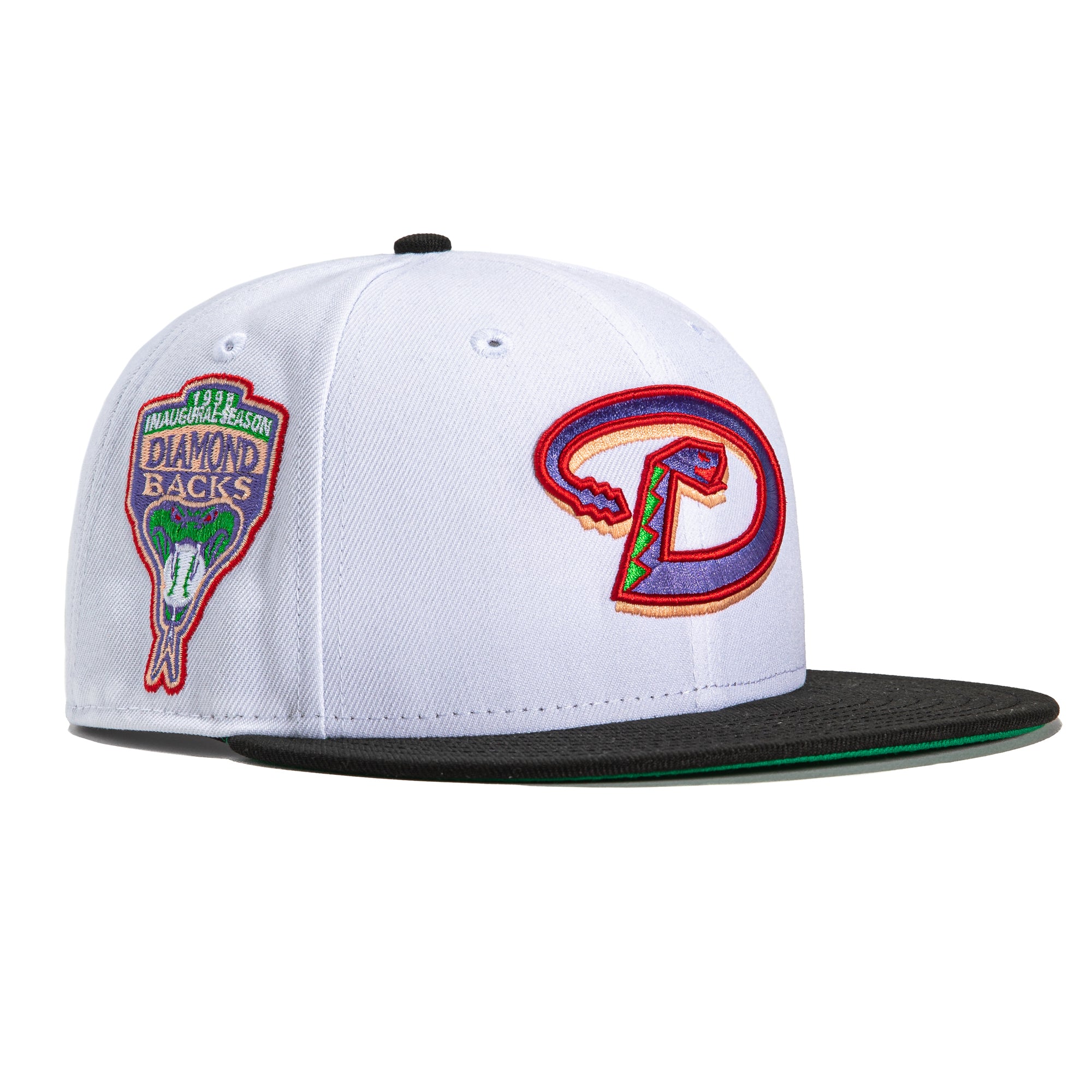 New Era 59FIFTY Arizona Diamondbacks Serpientes Word Logo Patch Hat - Burnt Orange, Black, Sedona Red Burnt Orange/Black/Sedona Red / 7 1/2