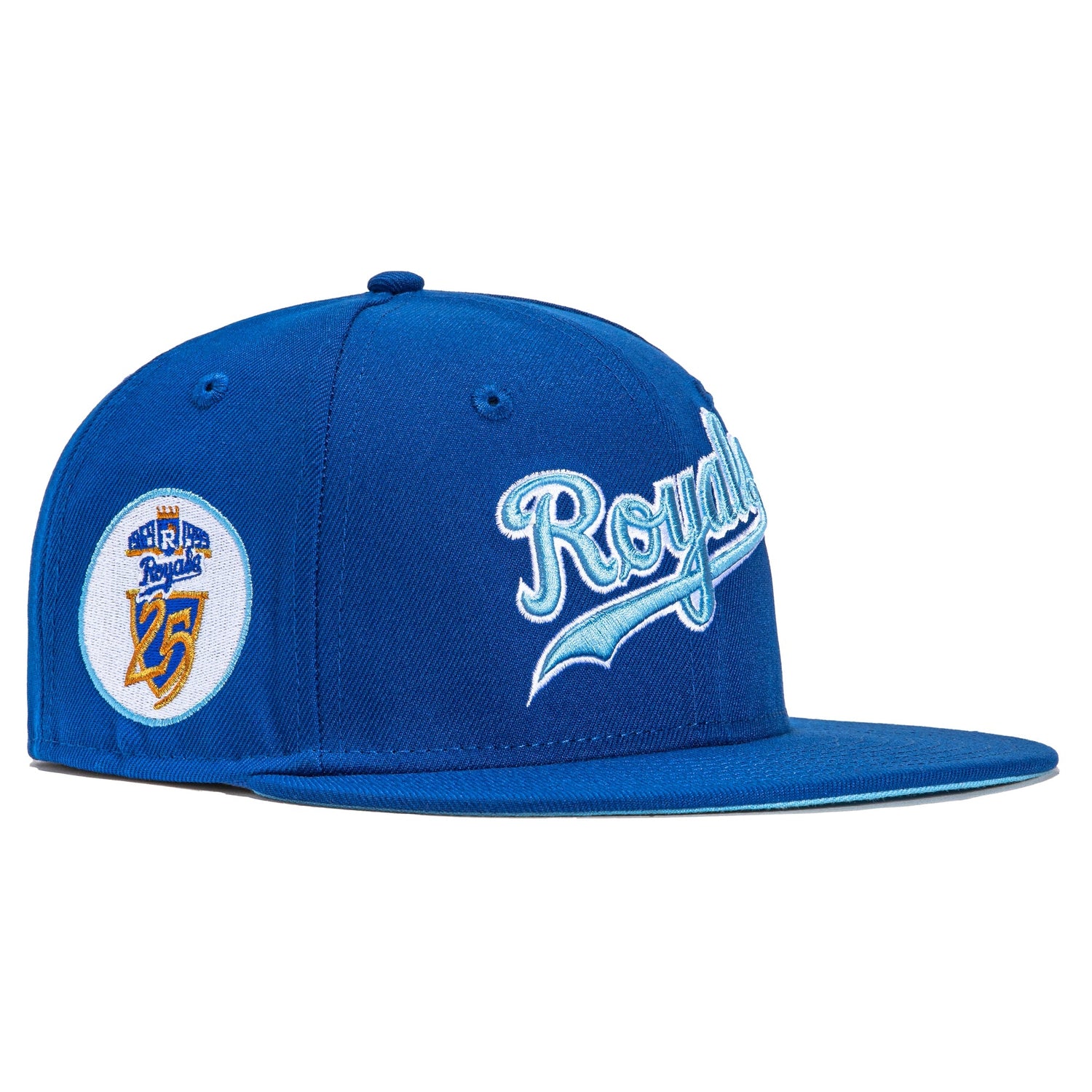 New Era 59Fifty Kansas City Royals 25th Anniversary Patch Fitted Hat –  402Fitted