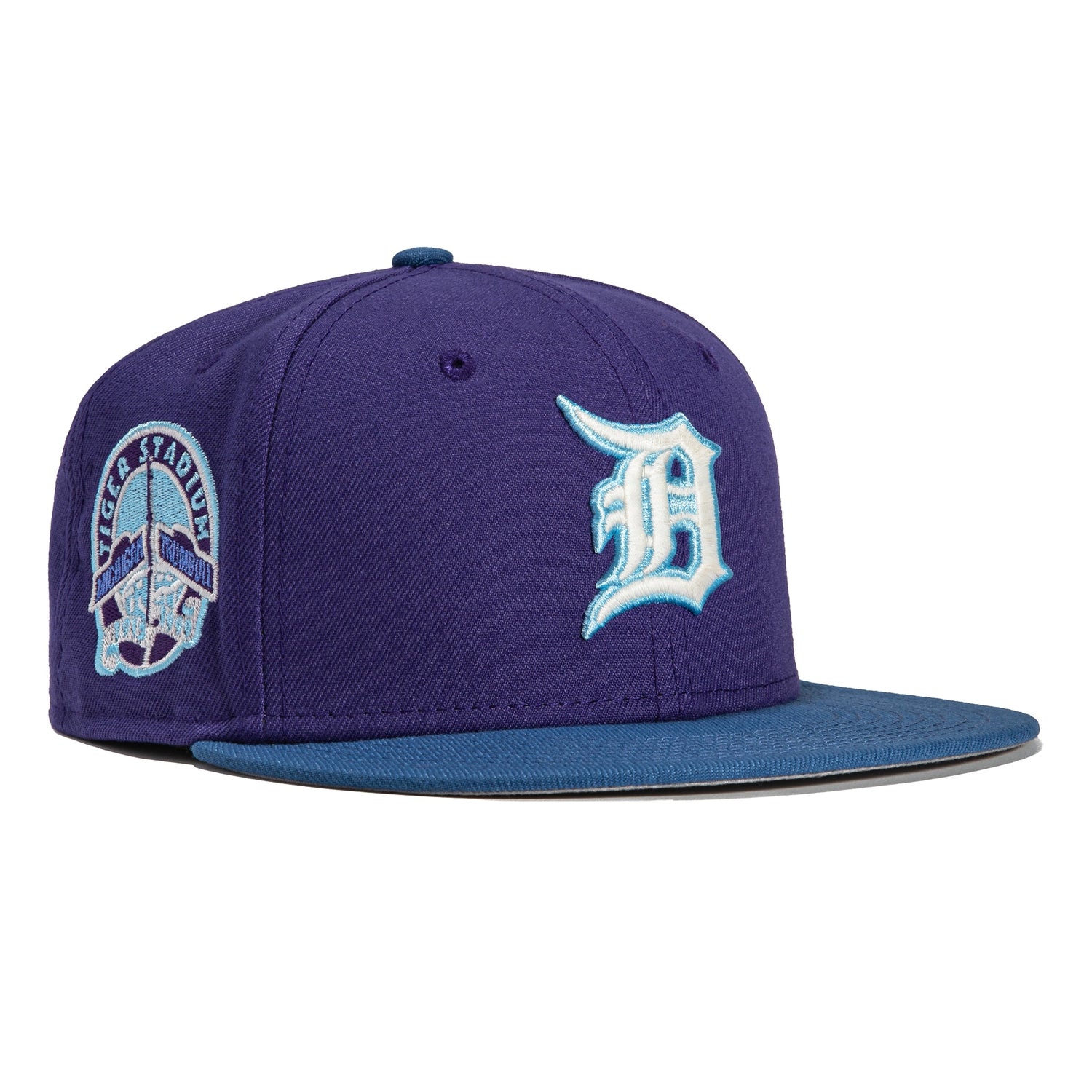 Detroit Tigers New Era Navy Blue Eyes Custom Side Patch 59FIFTY Fitted Hat, 7 1/2 / Navy