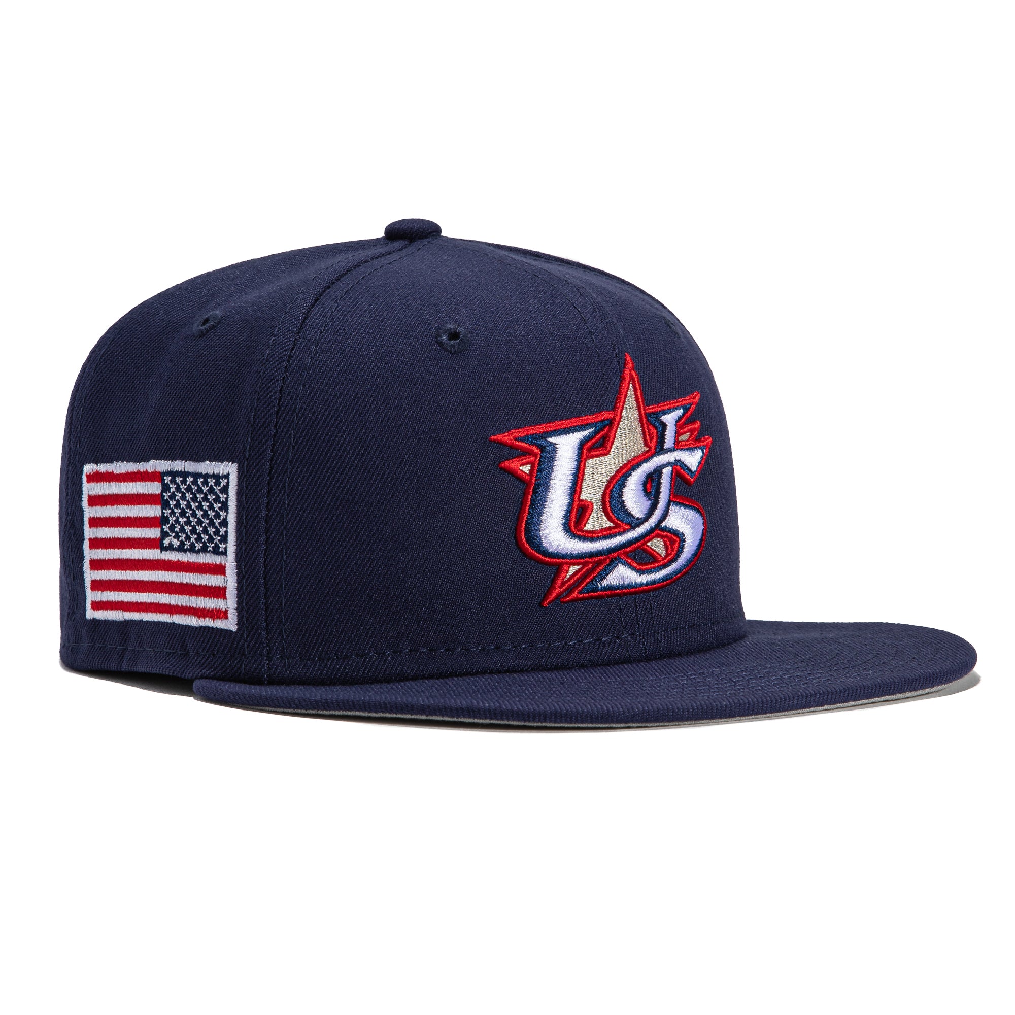 New Era 59Fifty USA World Baseball Classic Hat Light Navy Hat Club