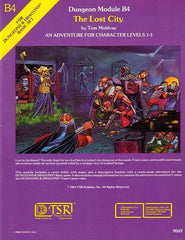 D&D Dungeon Module B4 - The Lost City TSR