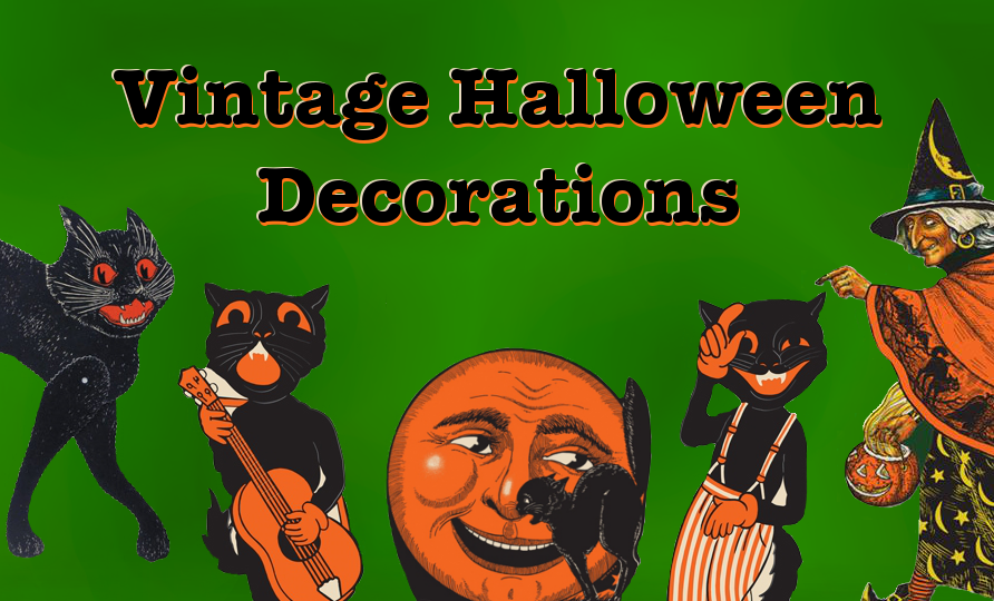 Vintage Halloween Decorations