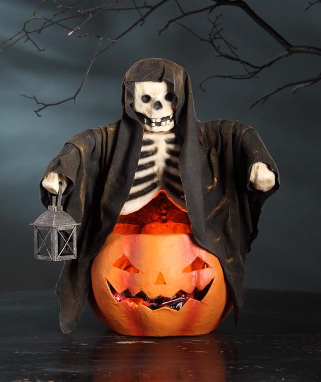 Halloween Skeleton Ghoul Bowl