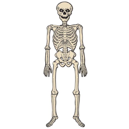 Vintage Jointed Skeleton by Beistle
