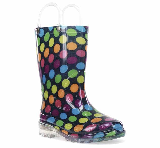 light up rain boots for boys