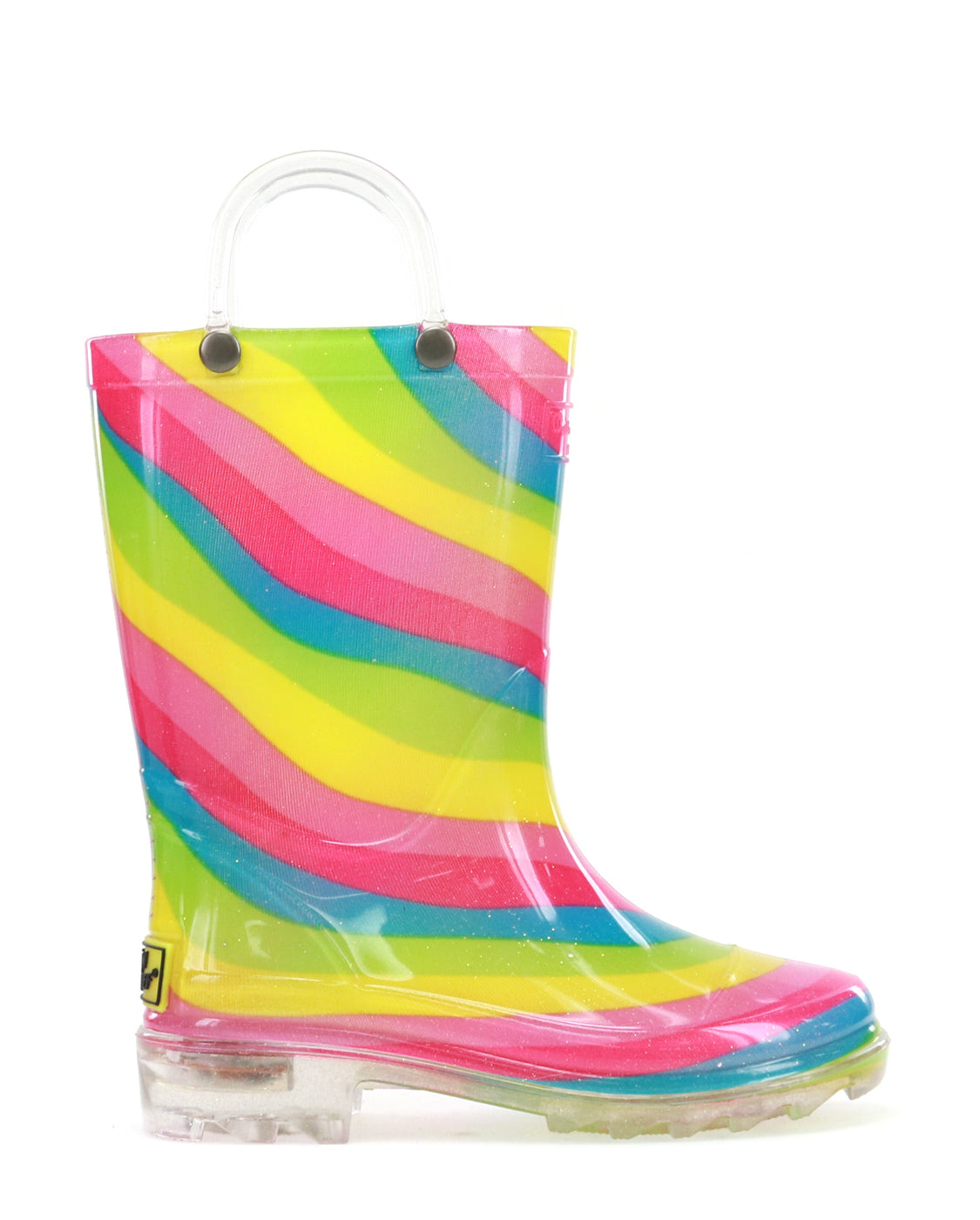 childrens light up rain boots