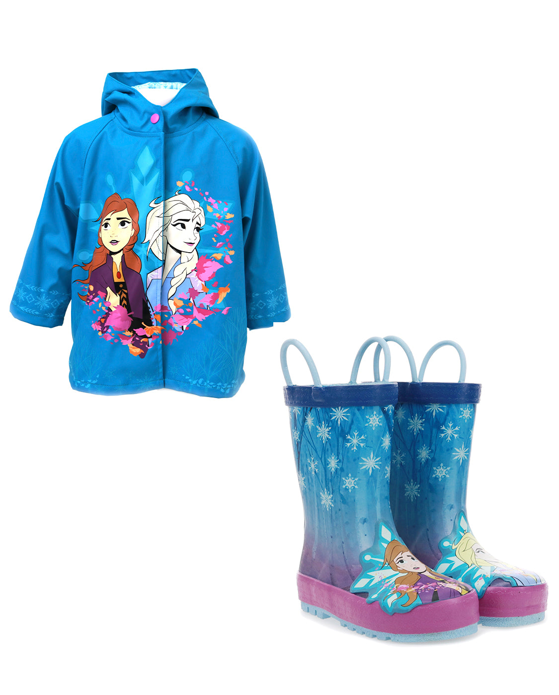 toddler rain coat and boots set