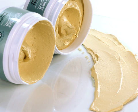 The rich texture of the Repêchage Honey and Almond Scrub