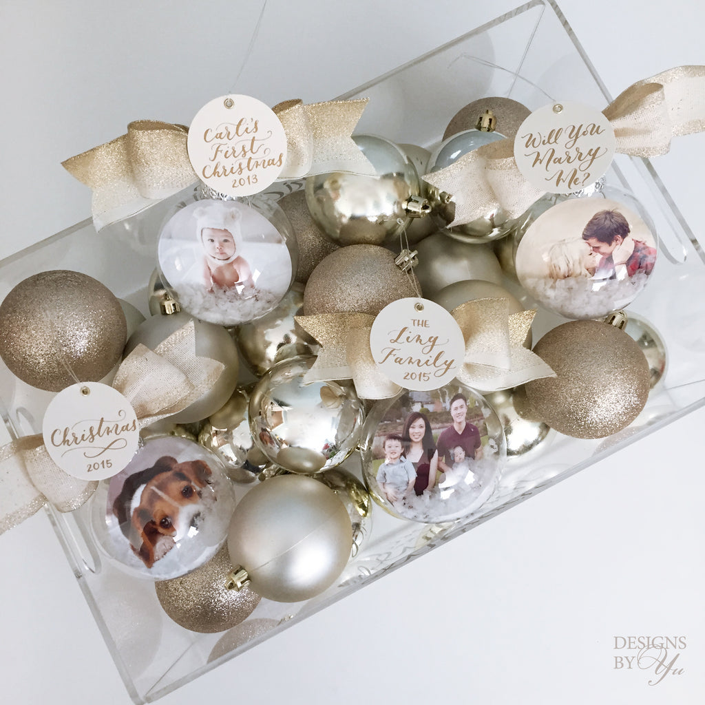 Personalized Photo Ornaments