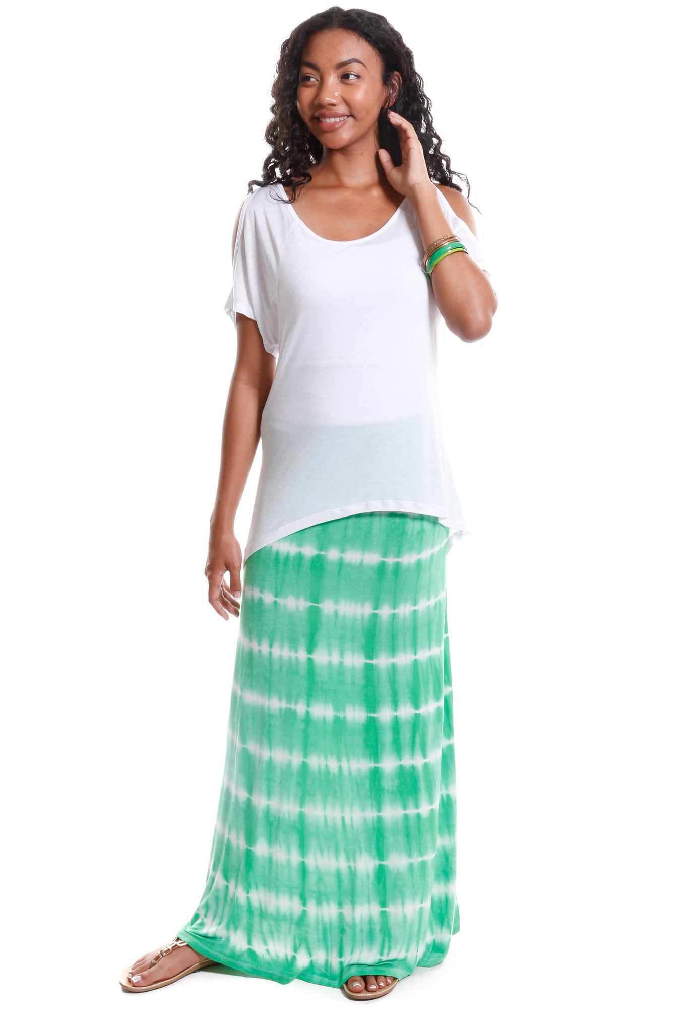 Sophie Tie-Dye Maxi Skirt