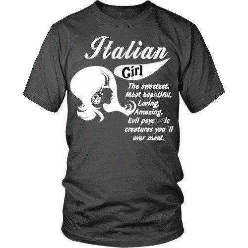 Italian T Shirt Italian Girl Teelime Unique T Shirts