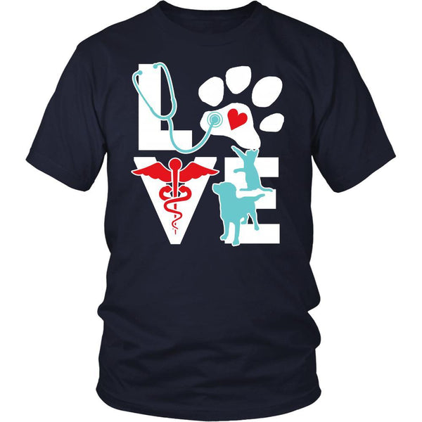 Vet Tee - Love Еmployee Appreciation Antioch Veterinary - Teelime