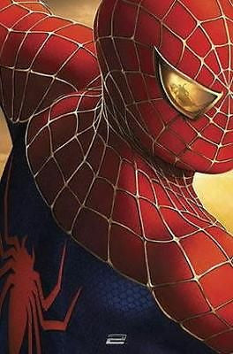 SPIDERMAN 2 MOVIE POSTER ADVANCE STYLE SPIDER-MAN - redrum comics