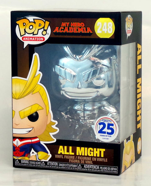 chrome all might funko pop