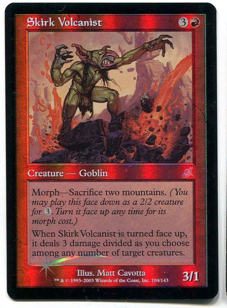 JAPANESE Skirk Volcanist FOIL Scourge NM Red Uncommon MAGIC MTG CARD ABUGames