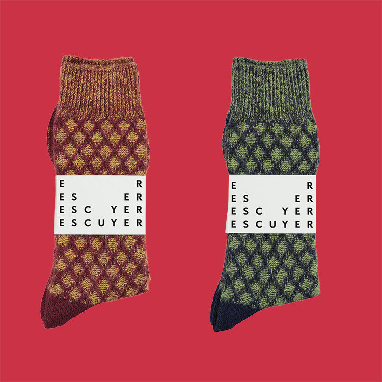 Christmas Winter Wool Socks, Escuyer