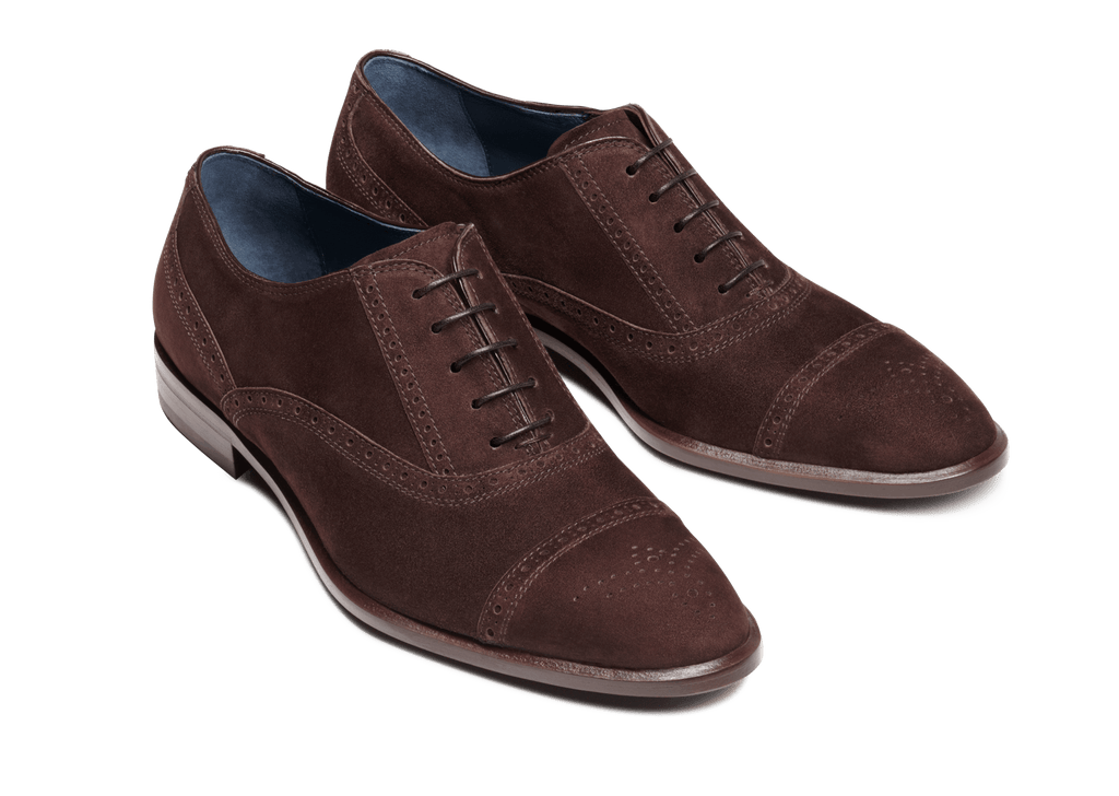 mens semi brogue shoes