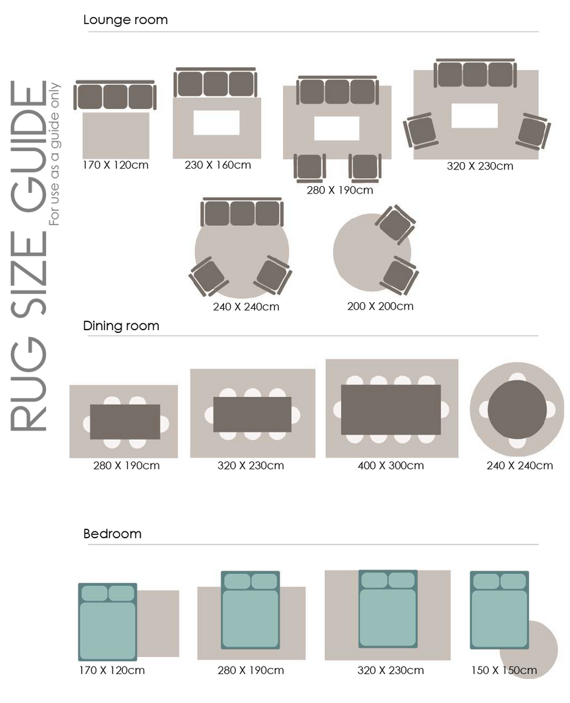 Floor Rug Size Guide