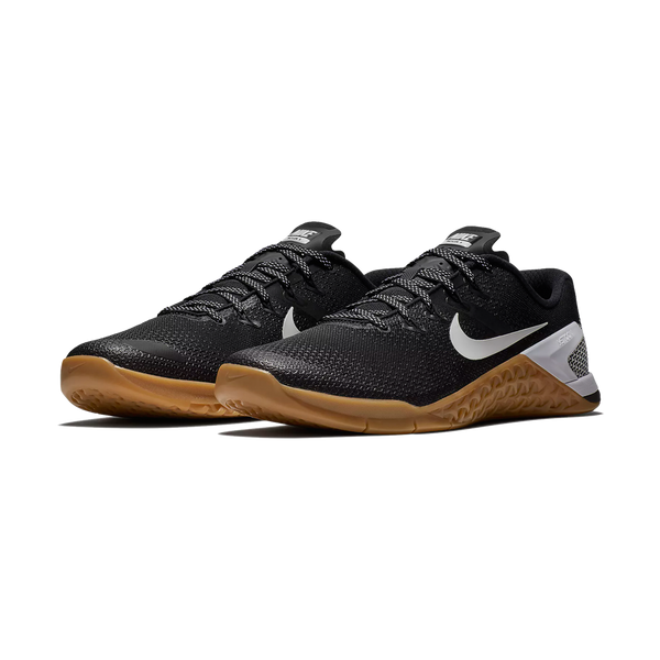 nike metcon 4 black white gum