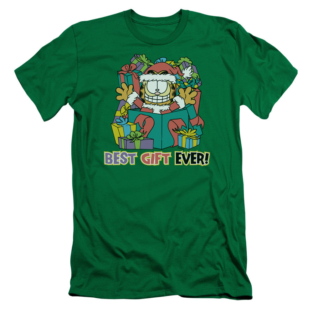 Garfield Best Gift Ever Kelly Green