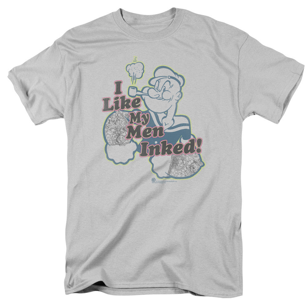 Popeye Inked Men Silver