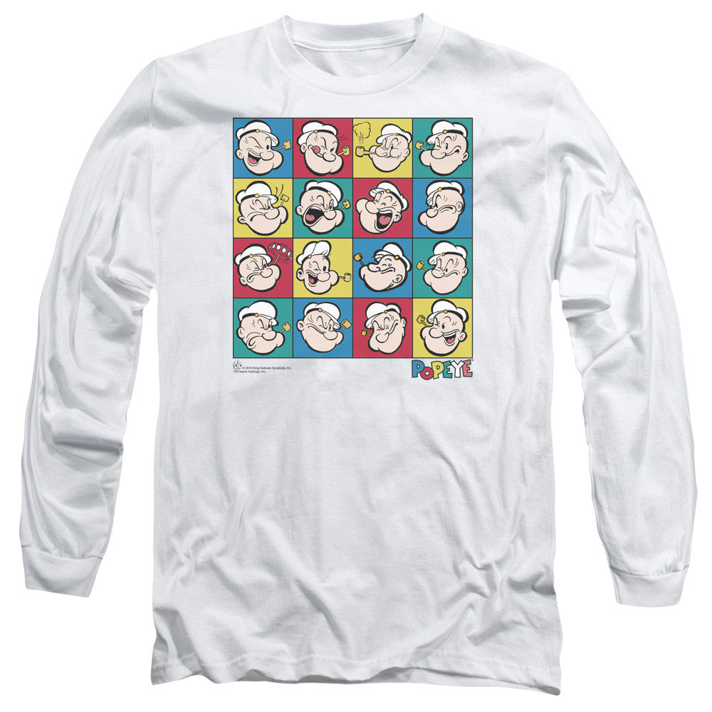 Popeye Color Block White