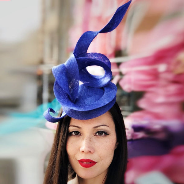 Ribbon Fascinator Hat Royal Ascot Wedding Summer Race – Yuan Li London