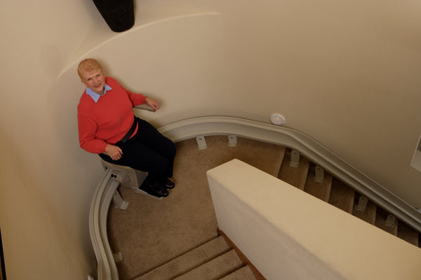 Bruno CRE Customer Curve Stairlift