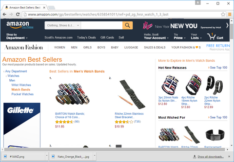 Amazon Best Sellers Barton Watch Bands