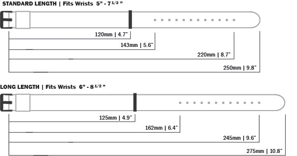 barton nato strap dimensions