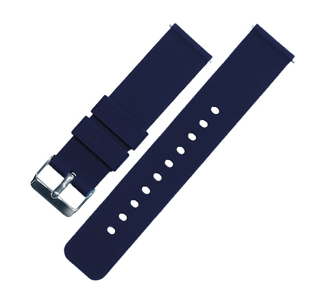 Navy Blue Silicone Quick Release