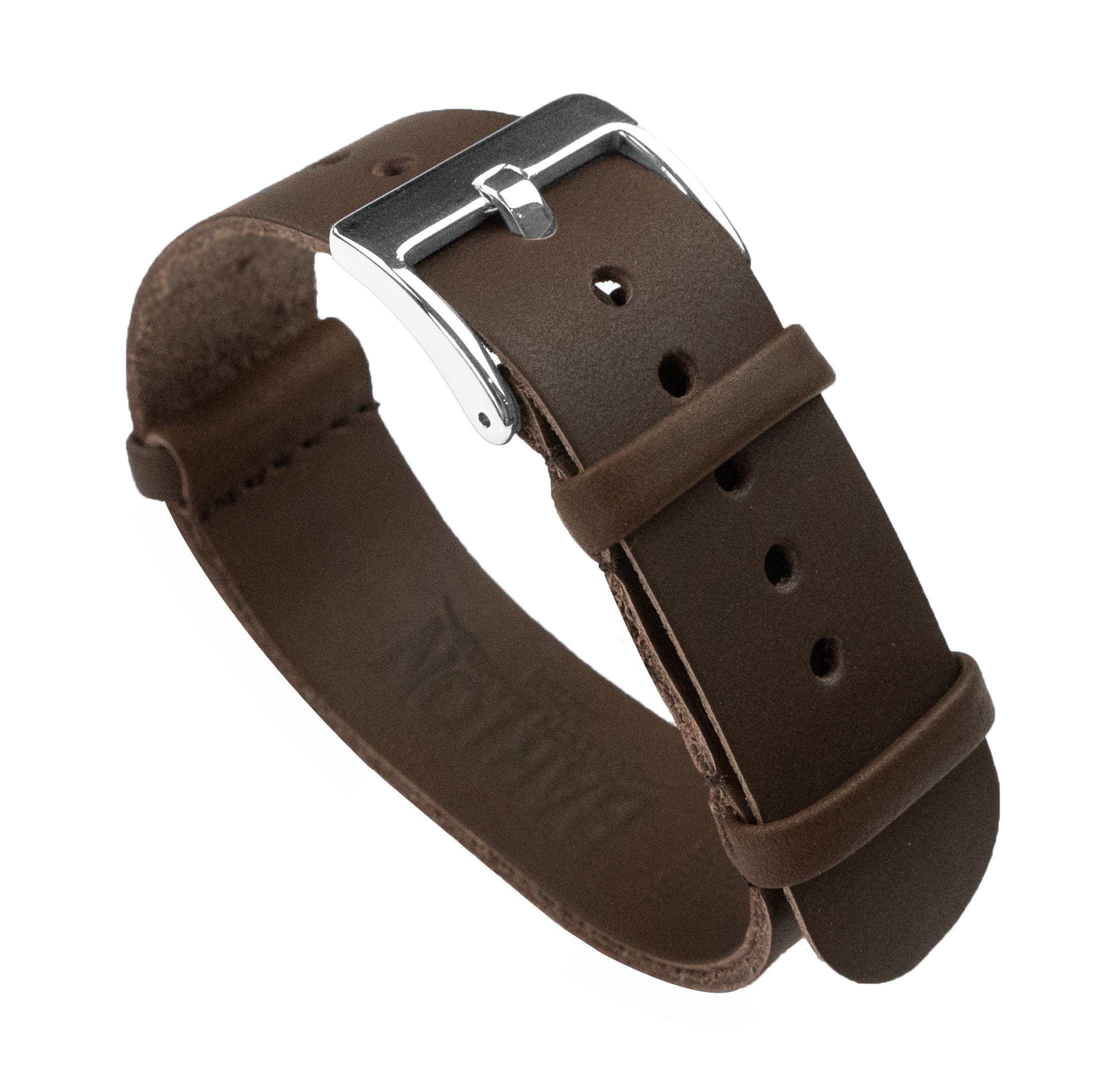 Leather NATO Style Watch | Leather NATO Strap BARTON Barton Watch Bands