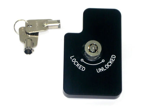 Shift Gate Lock, black anodised