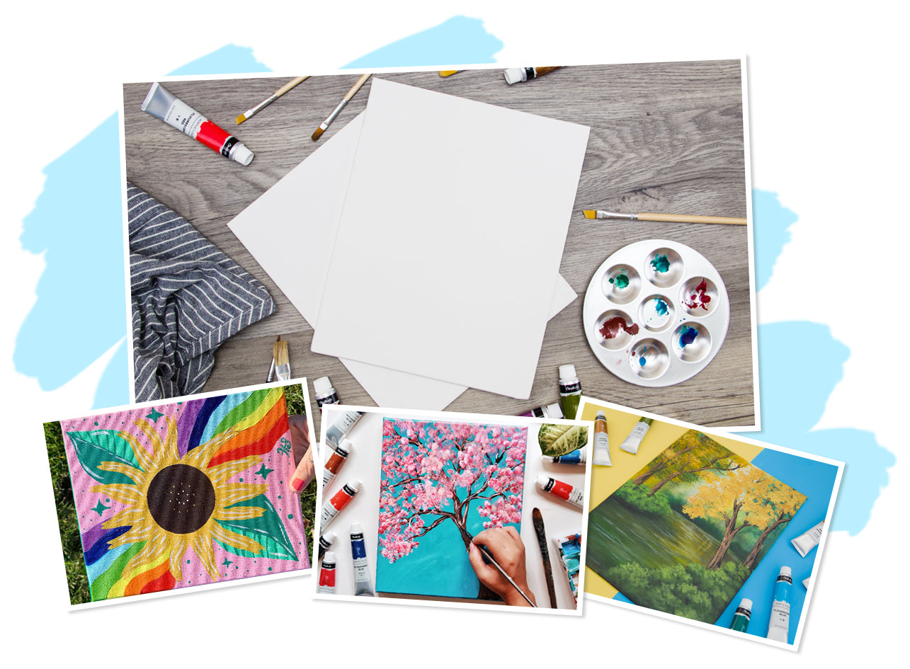 Canvas Boards in Art Canvas Boards & Painting Surfaces