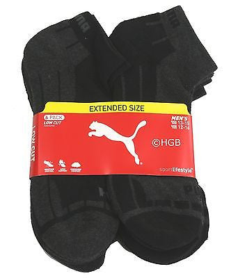 puma men's socks extended size