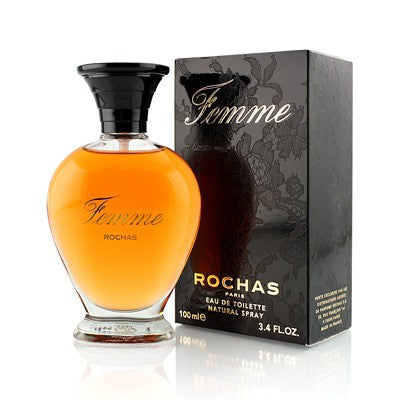 W ROCHAS FEMME 3.4 FL.OZ (100 ML) EDT SPY (Free Shipping)