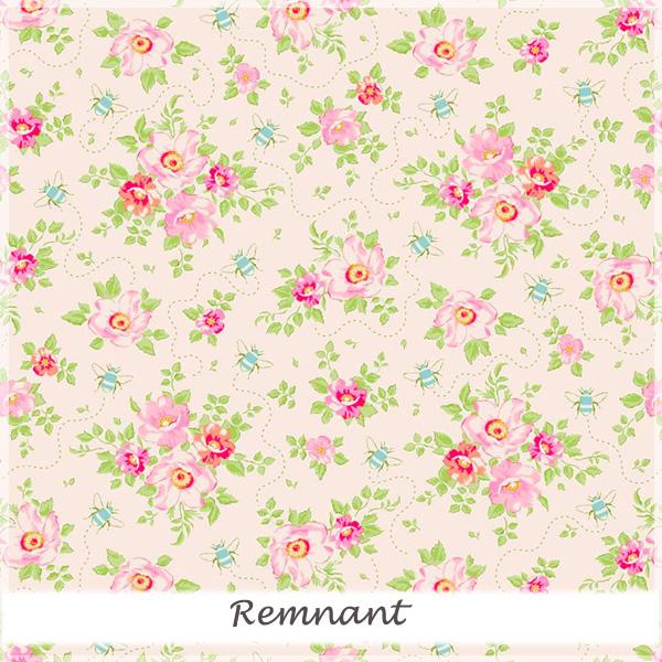 Tilda Bumblebee Rosa Mollis Linen 27 cm remnant