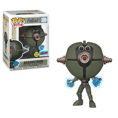 assaultron fallout pop