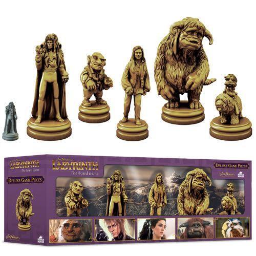 labyrinth deluxe board game pieces tim burton
