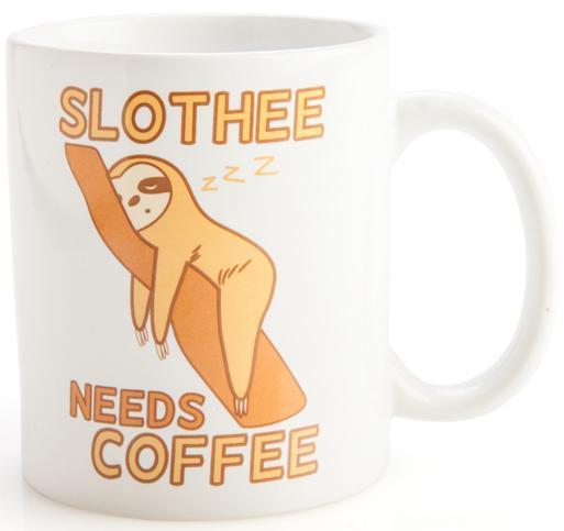 slothee needs coffee