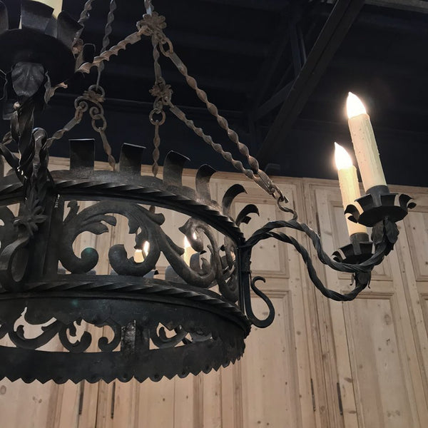 Hand Wrought Iron Light Fixtures Custom Made Products