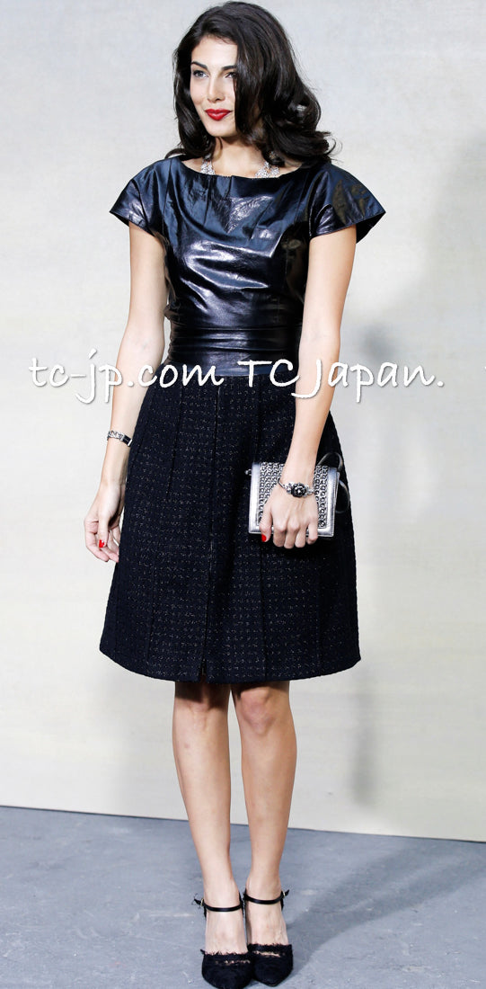 CHANEL ウールワンピース BLACK-