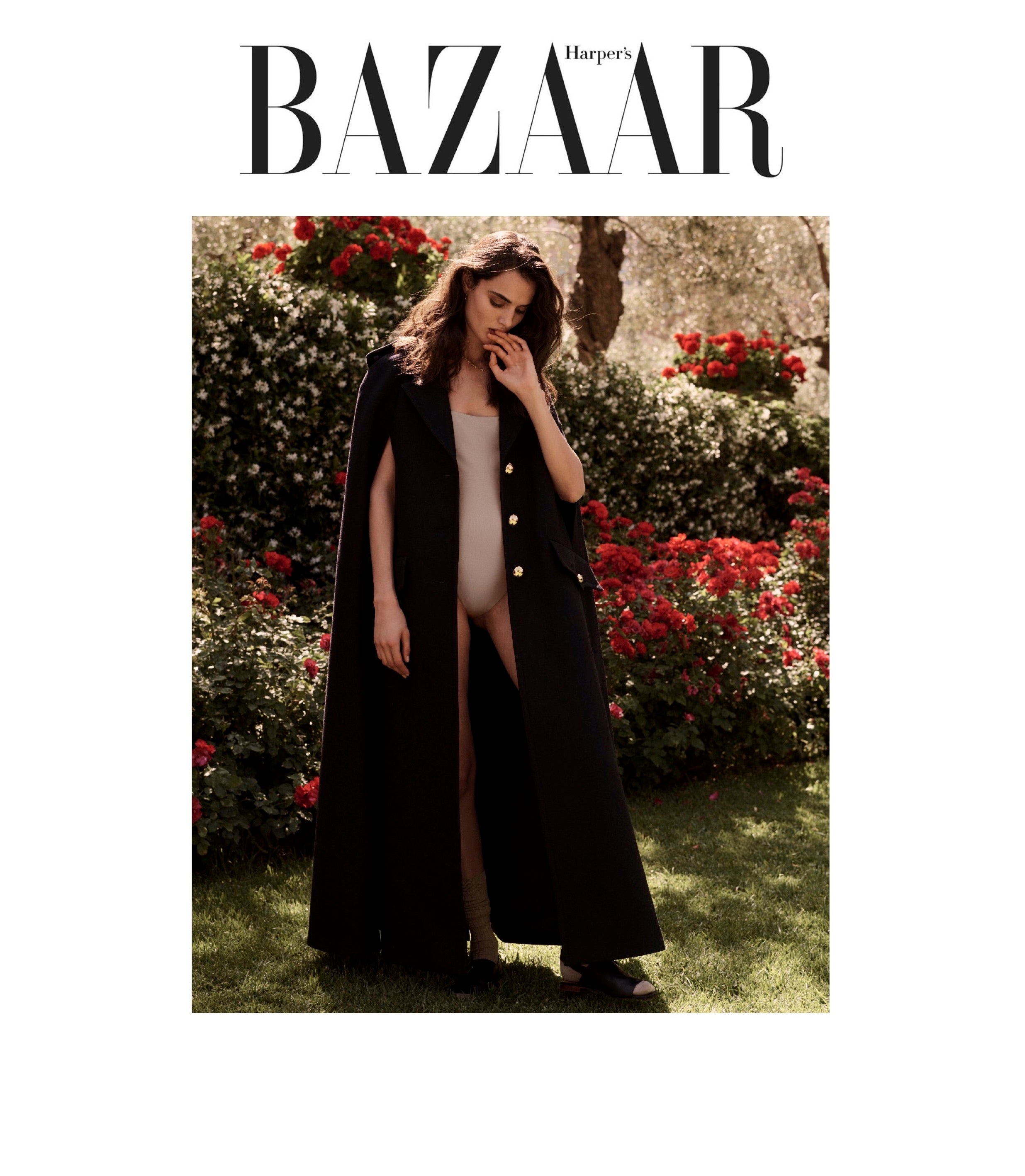 Harpers Bazaar - Blanca Padilla Broochini 