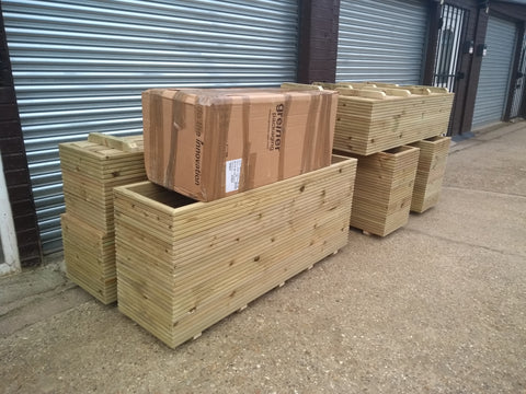 decking planters