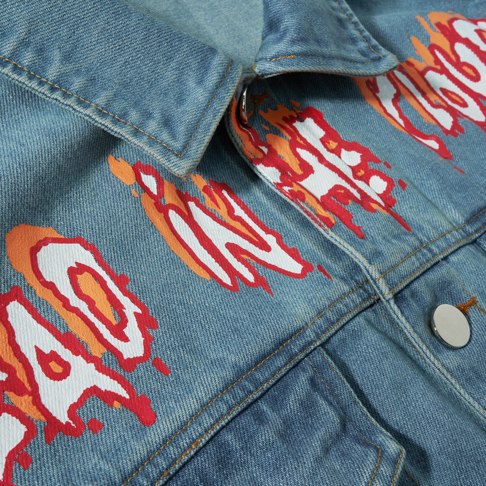 CreamSoda Punkstar Denim Jacket