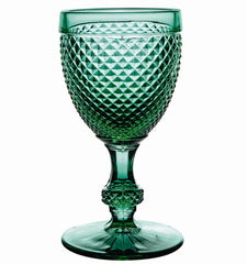 Bicos Green Wineglass Vista Alegre